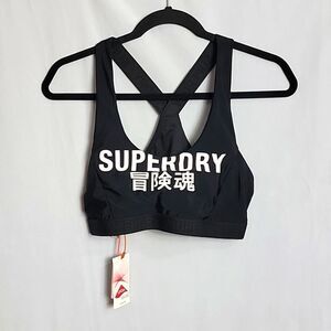 🖤5/$20🖤 SUPERDRY.. black swim, athletic top..